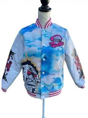 Brand X Dreamville Youth Varsity Jacket Size XL